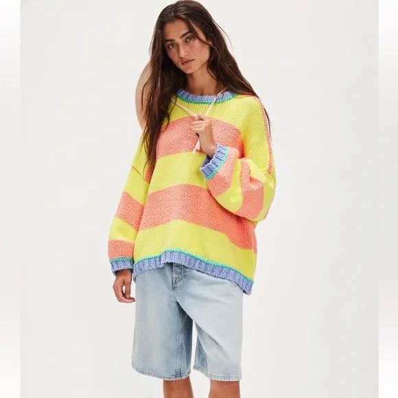 Free People Beach Ball Chic Pullover - Picture 2 of 7